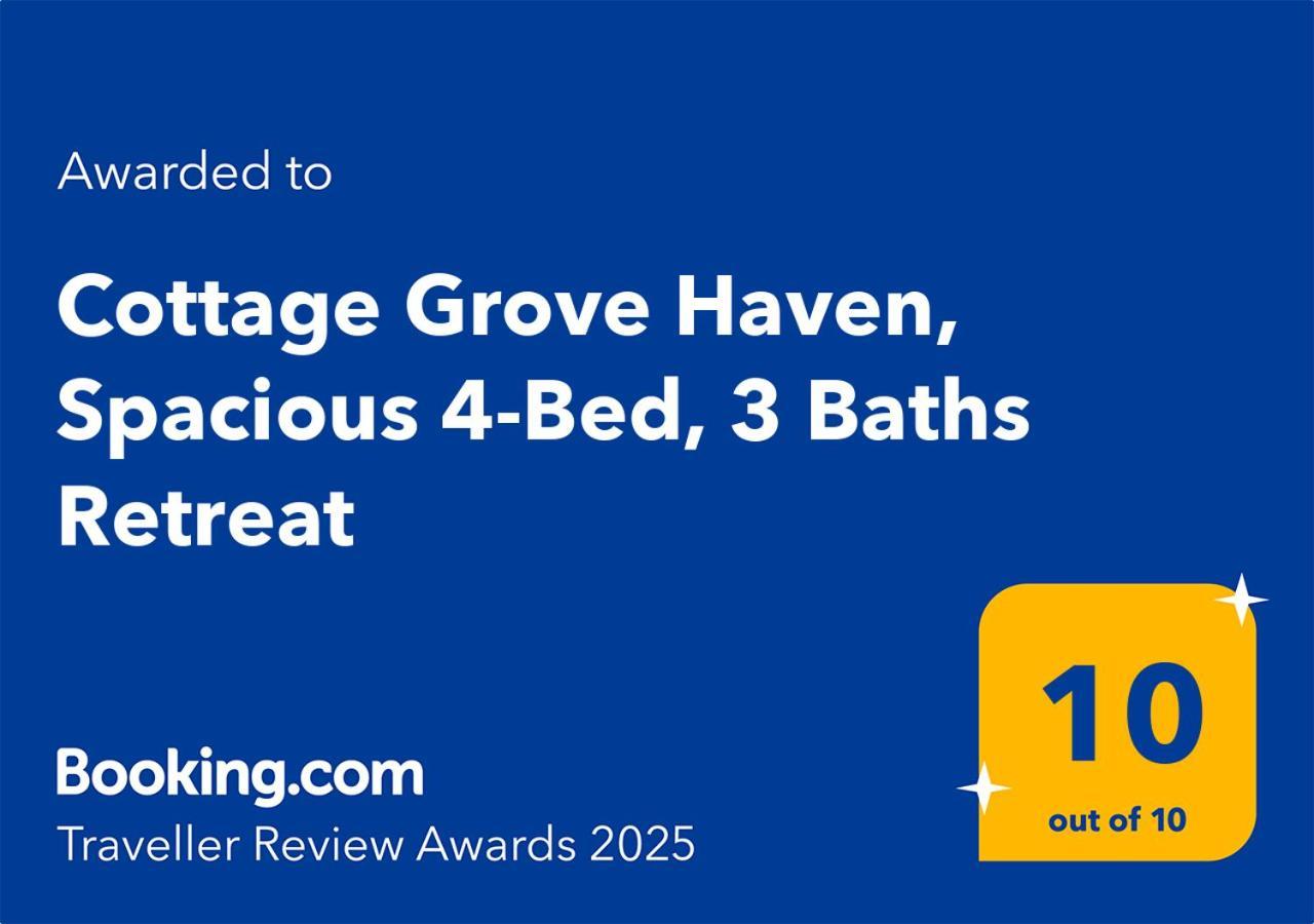 Cottage Grove Haven, Spacious 4-Bed, 3 Baths Retreat المظهر الخارجي الصورة